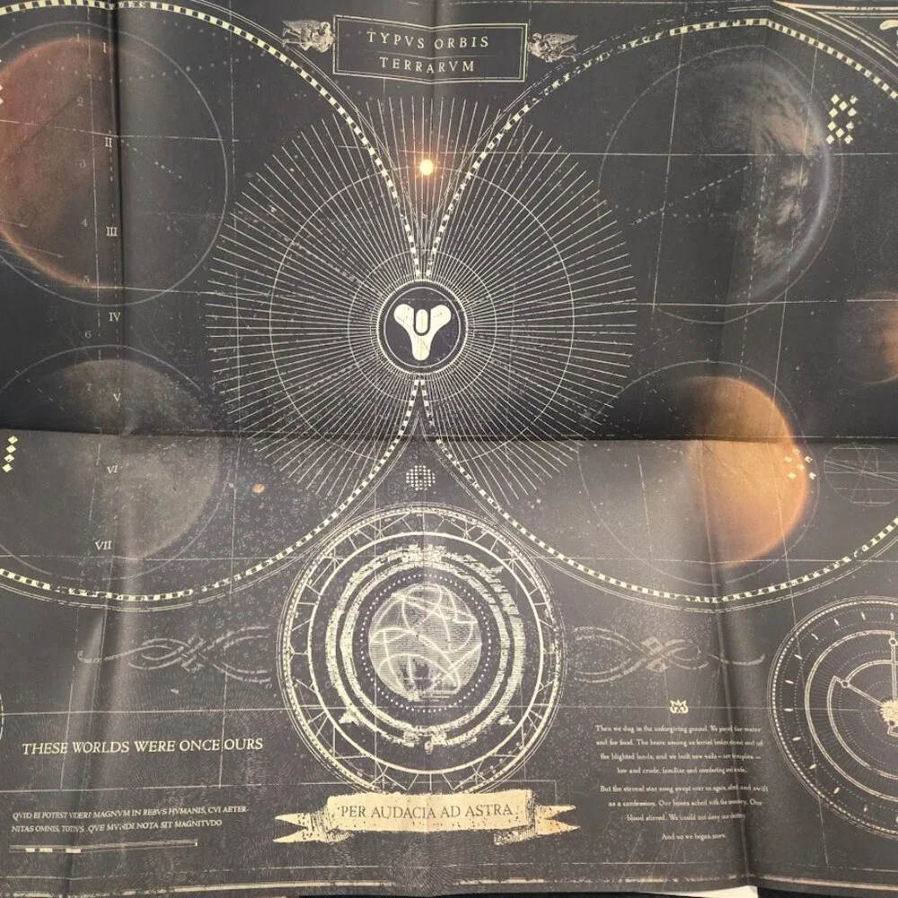 Destiny Limited Edition Folio Arms and Armament Collector Book &‎ Postcar…